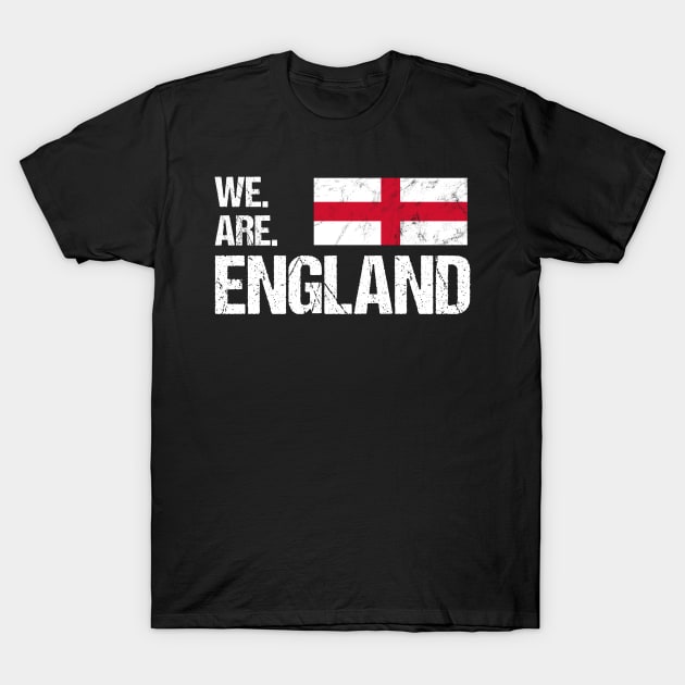 We Are England, National Team Supporter T-Shirt by CreativeUnrest